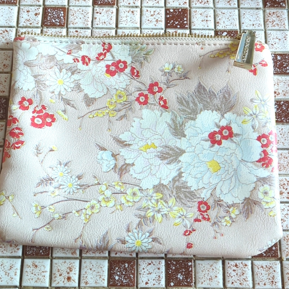 Big Buddha Floral Cosmetic Bag